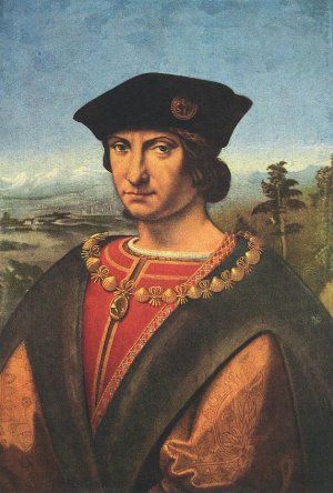 Charles d'Amboise Oil painting by Andrea Solario