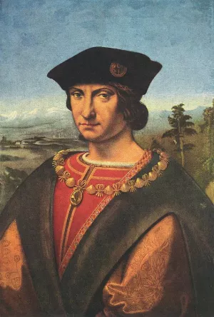 Charles d'Amboise painting by Andrea Solario