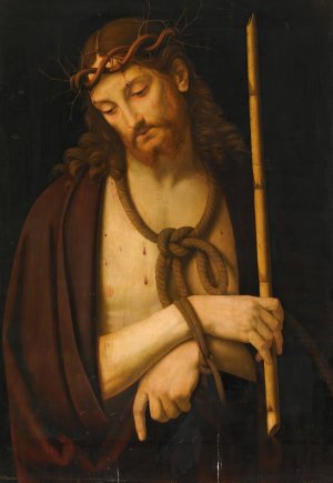 Ecce Homo by Andrea Solario Oil Painting