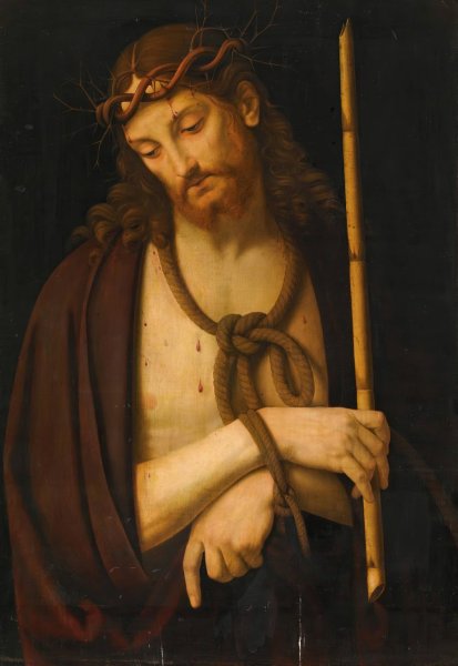 Ecce Homo by Andrea Solario - Hand-Painted Oil Painting Reproduction