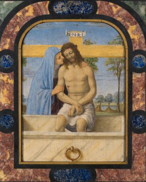 The Entombment by Andrea Solario Oil Painting