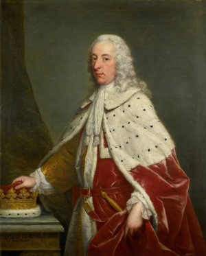 Portrait Of Robert Montagu, 6th Earl And 3rd Duke Of Manchester by Andrea Soldi Oil Painting