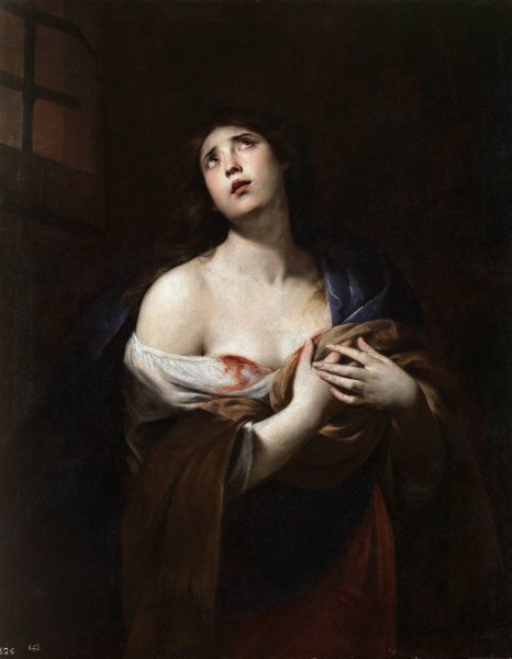 Main Product Photo of St. Agata  Painting by Andrea Vaccaro