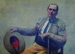 Picador Sentado by Andres Parlade y Heredia Oil Painting