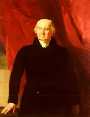 Portrait Of Sir John Marjoribanks 1763 - 1833 by Andrew Geddes Oil Painting