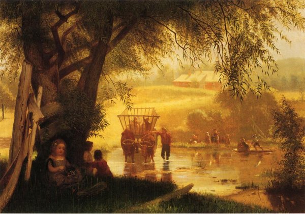 Main Product Photo of Berkshire Hills, Massachusetts Painting by Andrew W. Melrose
