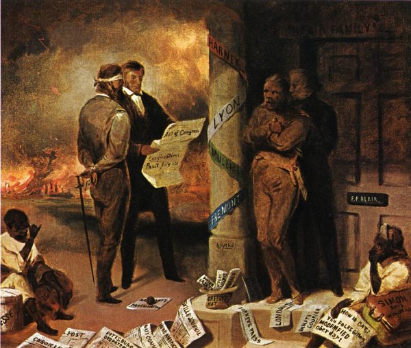 Main Product Photo of The Blair Family Painting by Andrew W. Melrose