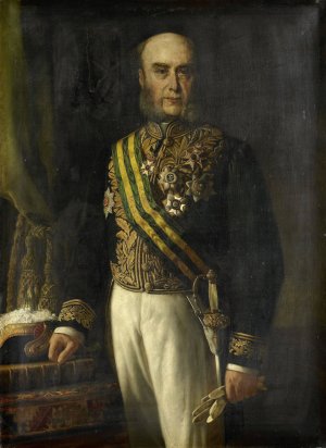 James Loudon by Andries Van Den Berg Oil Painting