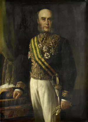 James Loudon Oil painting by Andries Van Den Berg