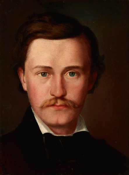 Main Product Photo of Portrait of Prof. Franciszek Preizendanc  Painting by Andrzej Bronislaw Grabowski