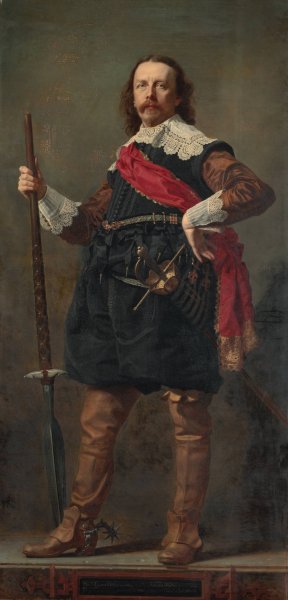 Abraham Willet by Andrzej Mniszech Oil Painting