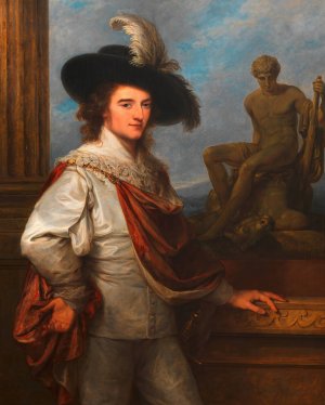 Josef Johann Graf Fries by Angelica Kauffmann Oil Painting