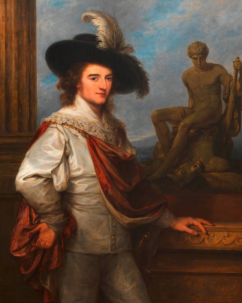 Main Product Photo of Josef Johann Graf Fries  Painting by Angelica Kauffmann