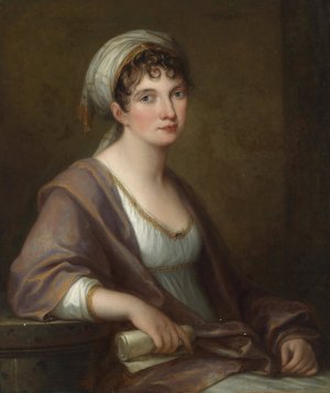 Portrait of Princess Franziska von Kaunitz-Rietberg by Angelica Kauffmann Oil Painting