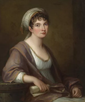 Portrait of Princess Franziska von Kaunitz-Rietberg Oil painting by Angelica Kauffmann