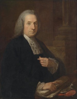 Portrait of the Irish lawyer and politician Philip Tisdall by Angelica Kauffmann Oil Painting