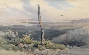 Korfu Sciroccostimmung by Angelos Giallinas Oil Painting