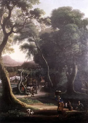 Rural Scene Oil painting by Angeluccio