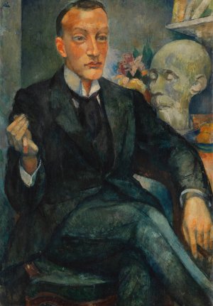 Bildnis Dr. Malte Wagner by Anita Ree Oil Painting