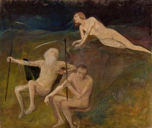 Reapers by Anna Berent Oil Painting
