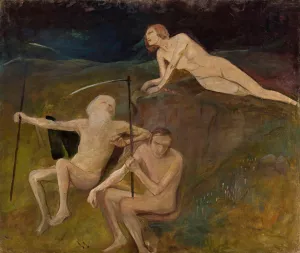 Reapers by Anna Berent Oil Painting