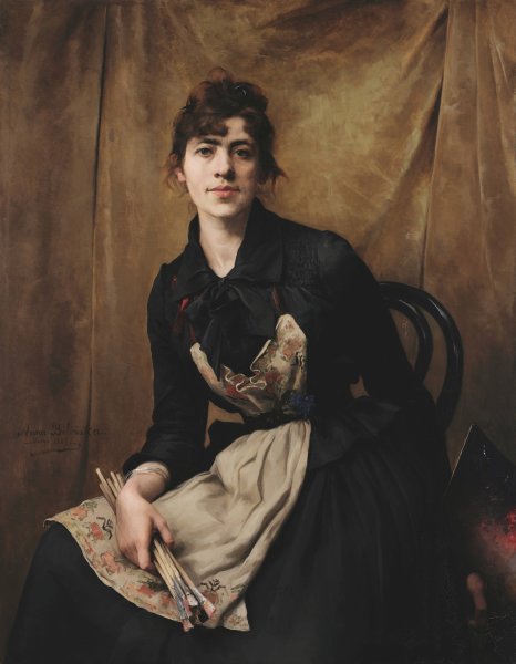 Main Product Photo of Autoportrait  Painting by Anna Bilinska-Bohdanowicz