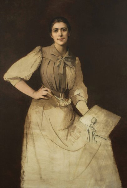 Main Product Photo of Self-portrait  Painting by Anna Bilinska-Bohdanowicz