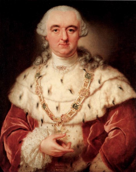 Kurfurst Karl Theodor von der Pfalz by Anna Dorothea Therbusch - Hand-Painted Oil Painting Reproduction
