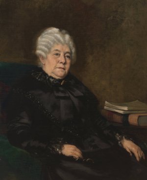 Elizabeth Cady Stanton by Anna Elizabeth Klumpke Oil Painting