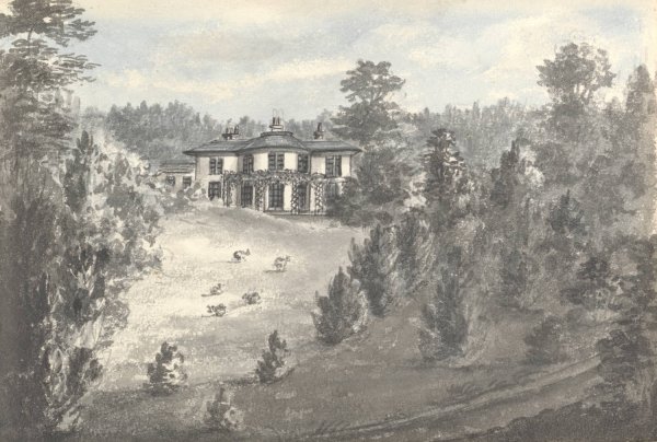 Encombe, September 28, 1831  by Anne Rushout - Hand-Painted Oil Painting Reproduction