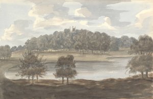 Holkham, August 1824 by Anne Rushout Oil Painting