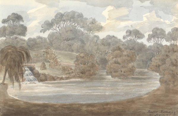 Main Product Photo of Lower Thornery, Sezincote, 1824  Painting by Anne Rushout