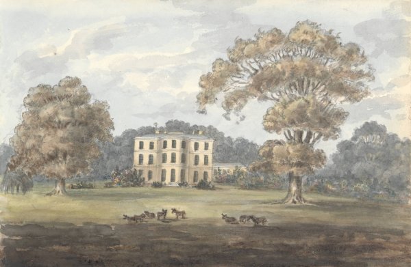May 16, 1825, Wanstead Grove  by Anne Rushout - Hand-Painted Oil Painting Reproduction