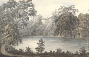 October 10, 1832, Wanstead House by Anne Rushout Oil Painting
