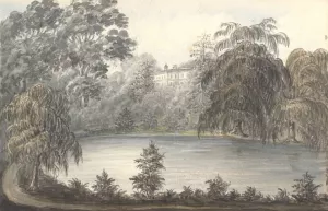 October 10, 1832, Wanstead House by Anne Rushout Oil Painting