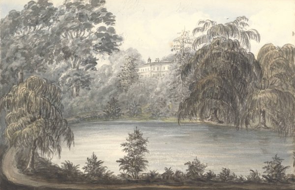 October 10, 1832, Wanstead House  by Anne Rushout - Hand-Painted Oil Painting Reproduction