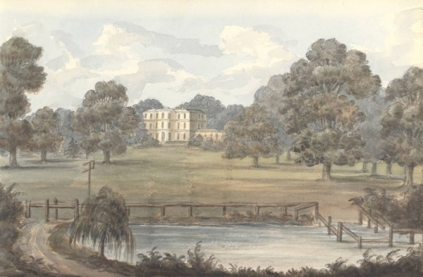 Wanstead Grove, Essex  by Anne Rushout - Hand-Painted Oil Painting Reproduction