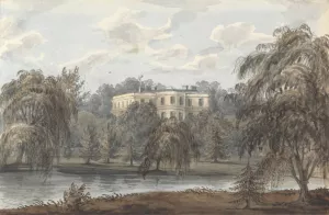 Wanstead House, Wanstead Grove, Essex by Anne Rushout Oil Painting