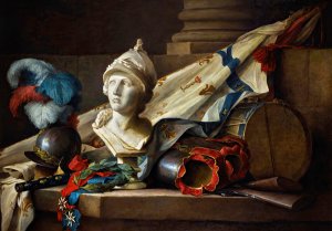 Bodegon Con Busto De Minerva by Anne Vallayer-Coster Oil Painting