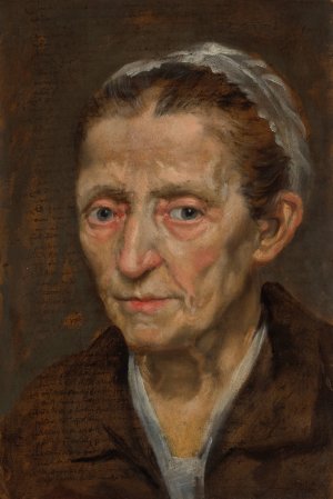 Head of a Woman by Annibale Carracci Oil Painting