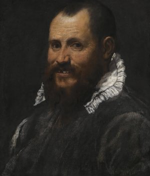 Portrait Of A Man by Annibale Carracci Oil Painting