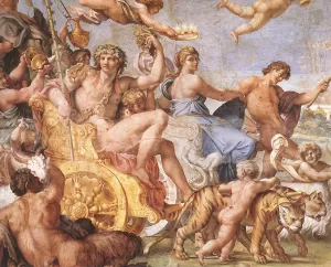 Triumph of Bacchus and Ariadne Detail