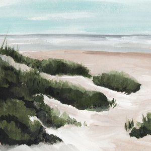 Beach Path I by Annie Warren Oil Painting