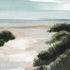 Beach Path II by Annie Warren Oil Painting