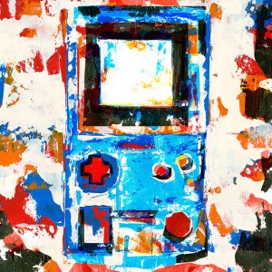 Bold Gamer II by Annie Warren Oil Painting
