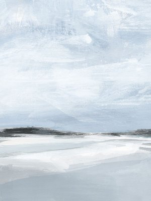 Cirrus Cloud Beach I Oil painting by Annie Warren
