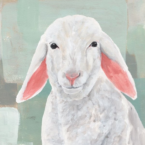 Cotton Ball I by Annie Warren - Hand-Painted Oil Painting Reproduction