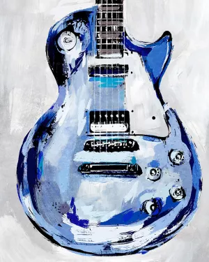 Electric Blues III by Annie Warren Oil Painting
