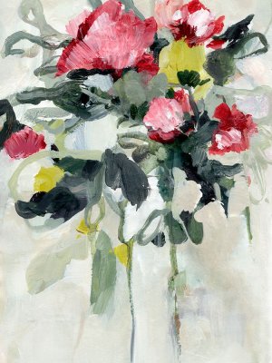 Entangled Blossom I Oil painting by Annie Warren