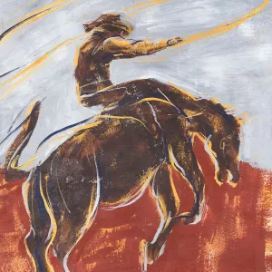 Morning Roundup II by Annie Warren Oil Painting